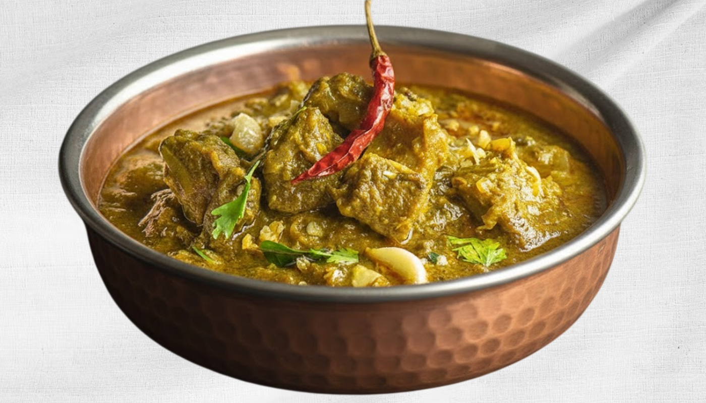 Gongura Mutton.