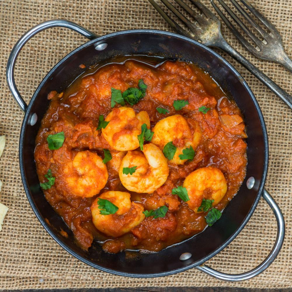 Shrimp Tikka Masala.