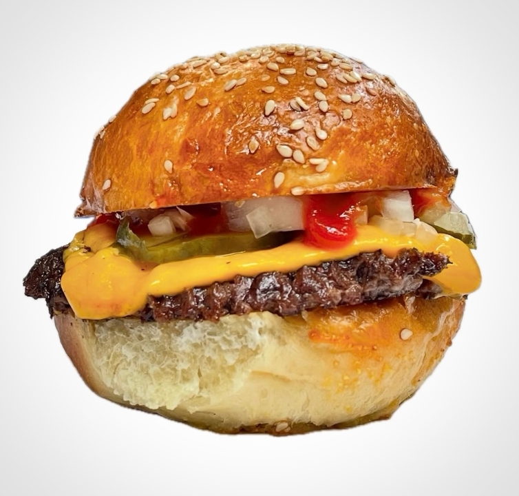 Quarter Pound Cheeseburger.