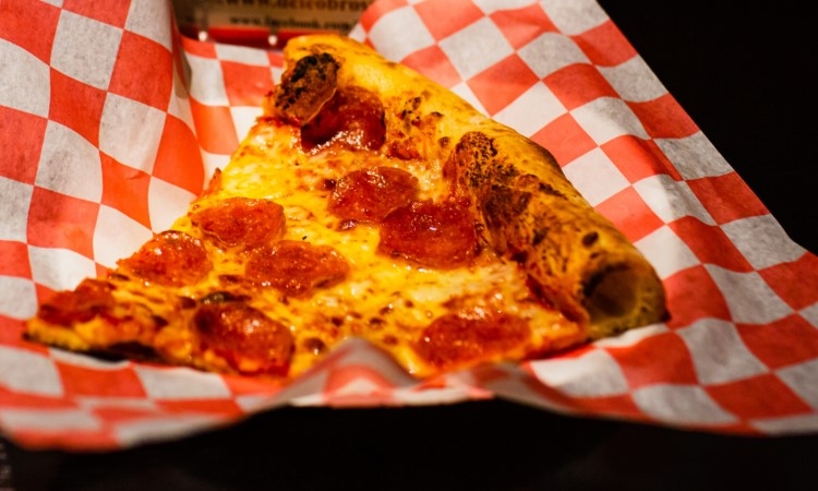 Small 10" Gluten Free Pepperoni & Four Cheese Pizza.