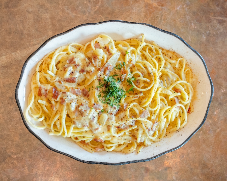 Pasta Carbonara.