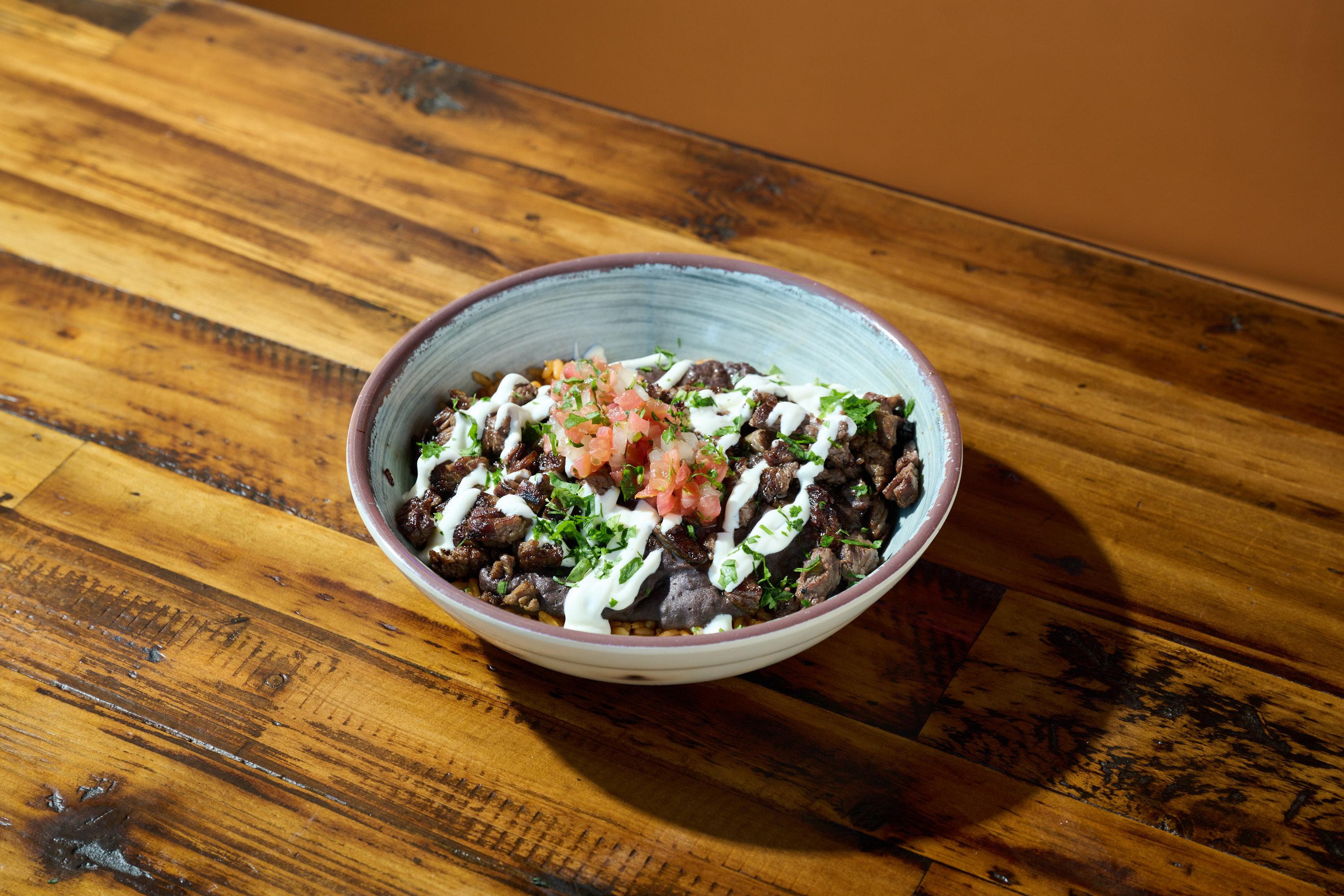 Carne Asada Bowl.
