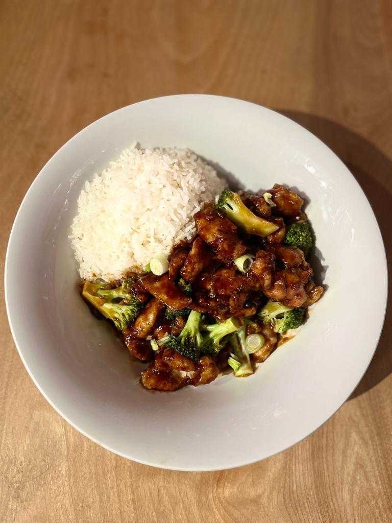 Ginger Broccoli Steak.