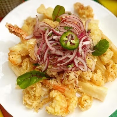 Mix Seafood Platter (Jalea).