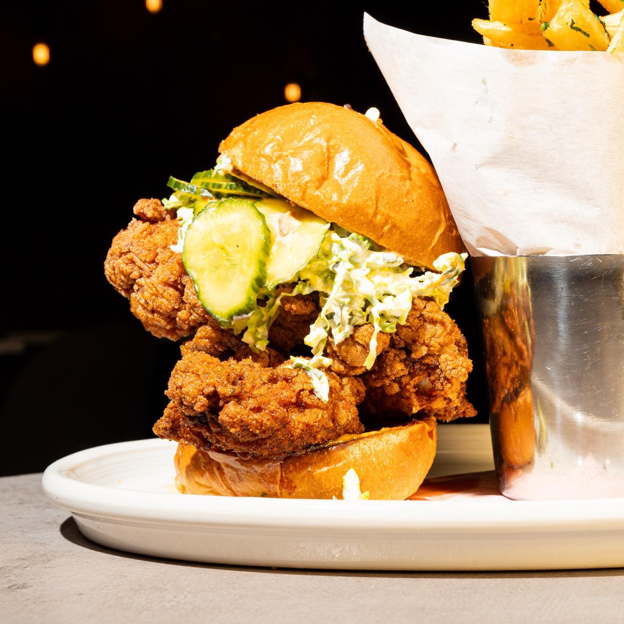 Crispy Chicken Sandwich.