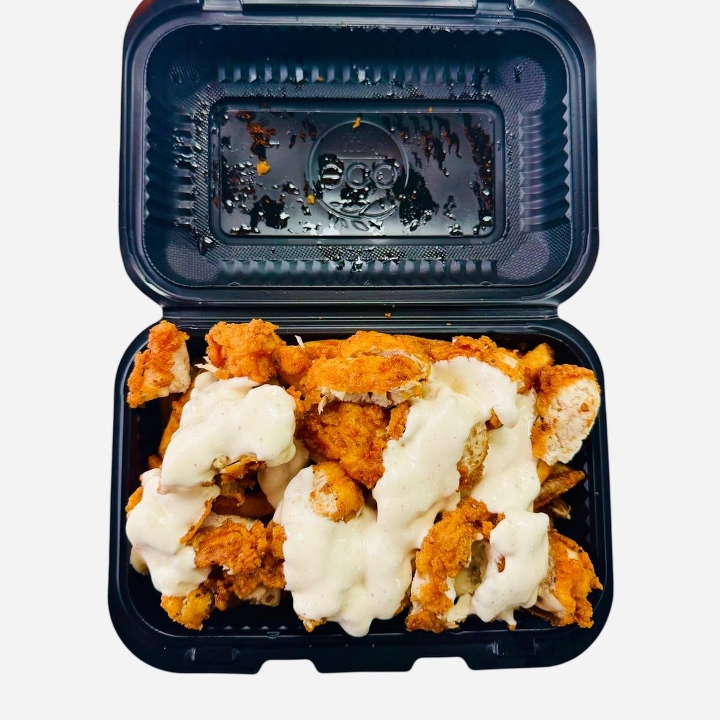 Tender Over Fries.