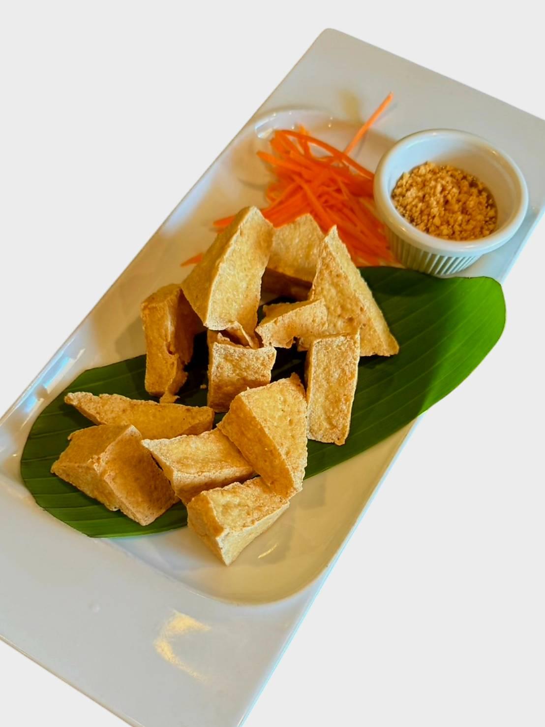 Crispy Fried Tofu เต้าหู้ทอด.