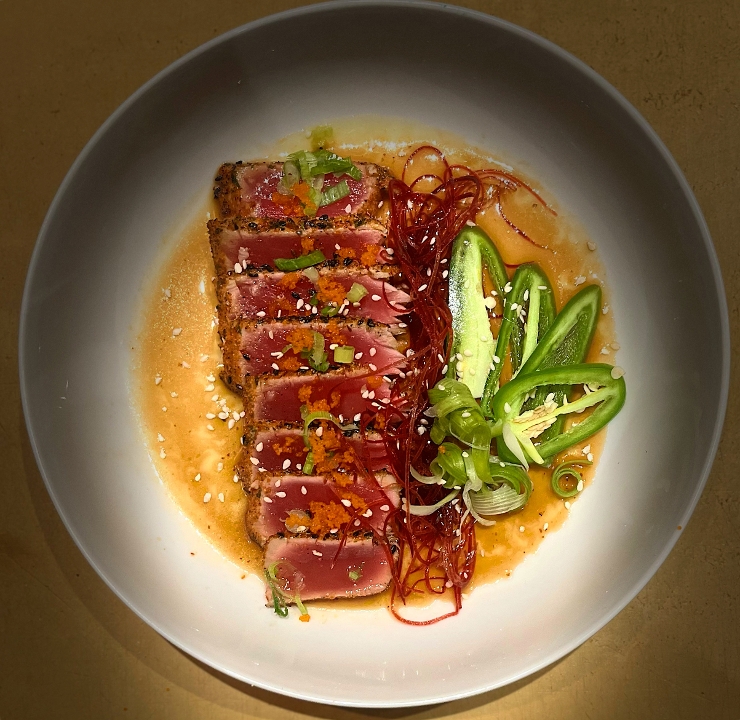 Seared Tuna Tataki.