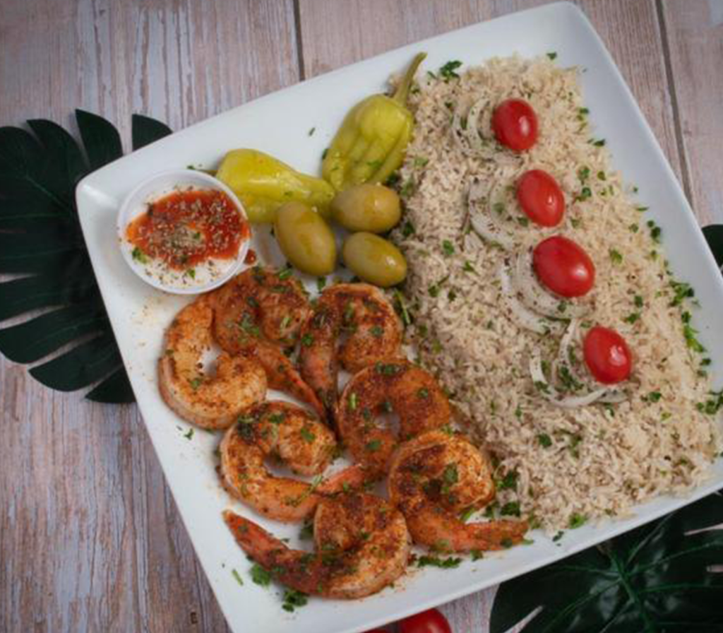 Grilled Shrimp.