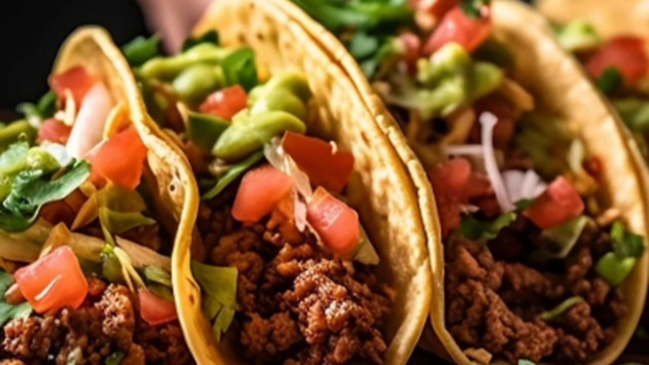 Beef Soft Taco's.