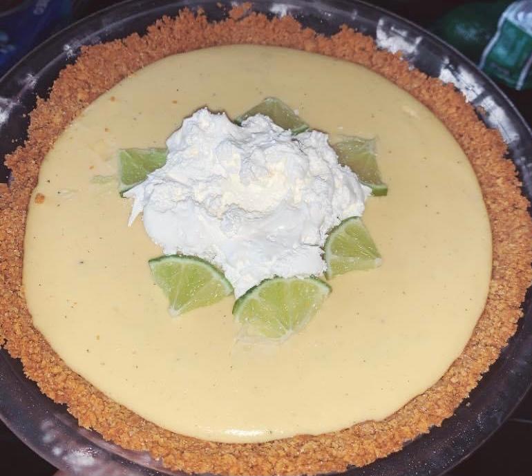 Whole Pie Tarks Famous Key Lime Pie.