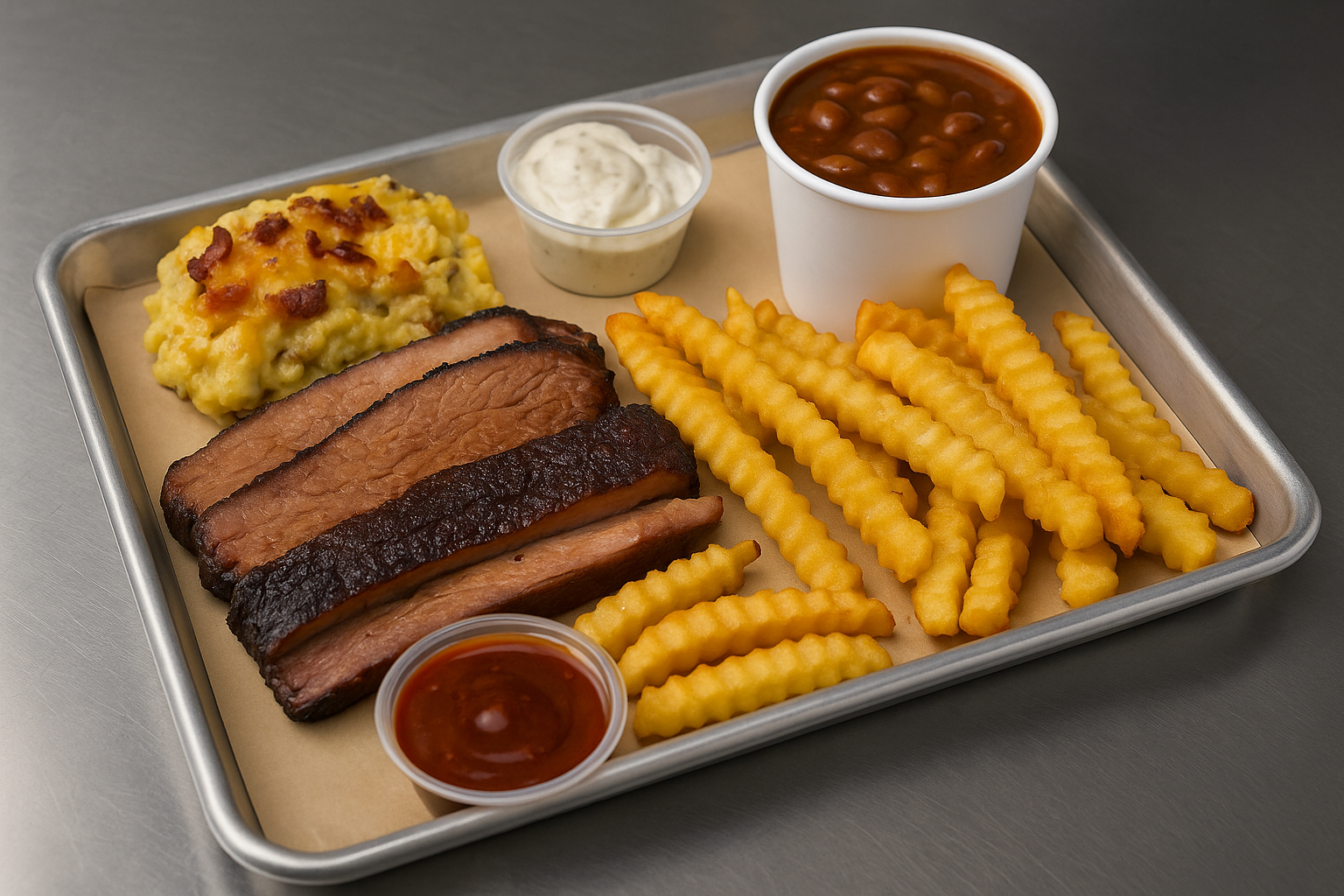 1 Meat Plate.