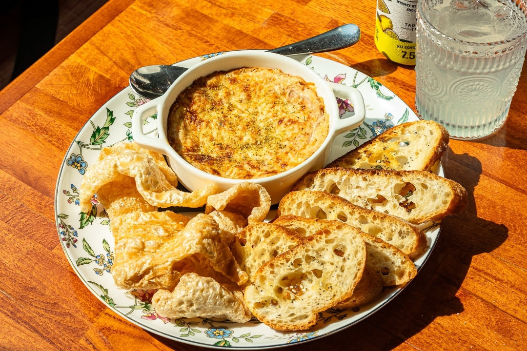 Fire Roasted Onion Dip.