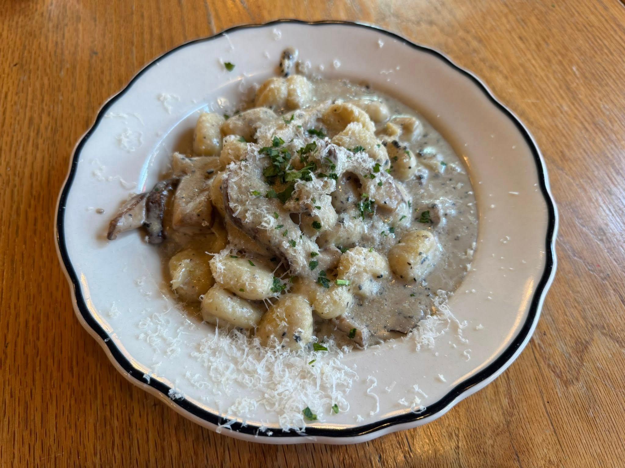 Truffle Gnocchi.