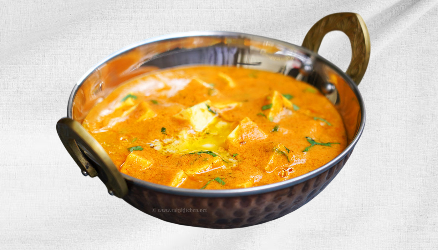 Paneer Butter Masala.