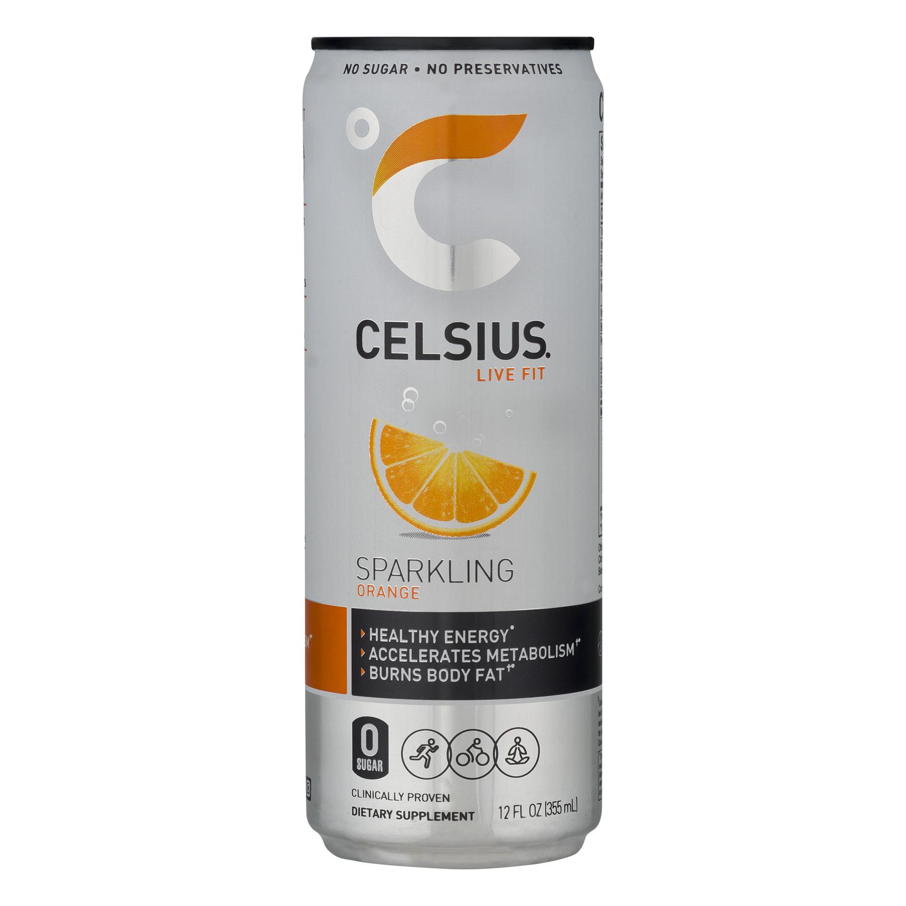 146522 Sparkling Orange Energy Drink - 12 Oz..