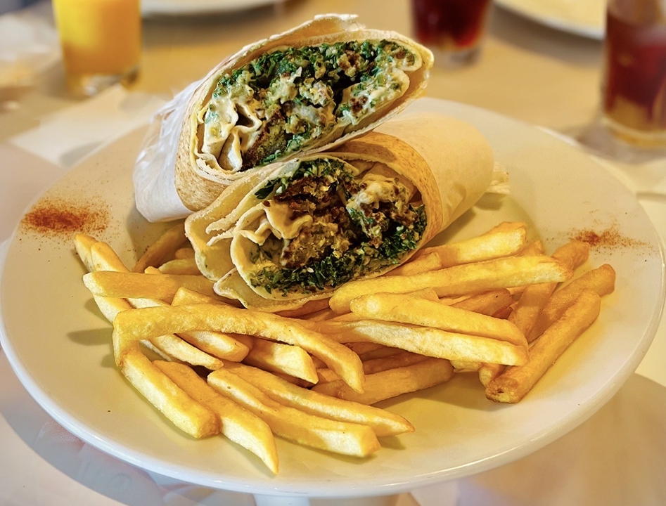 Kabobji Veggie Trio Wrap.