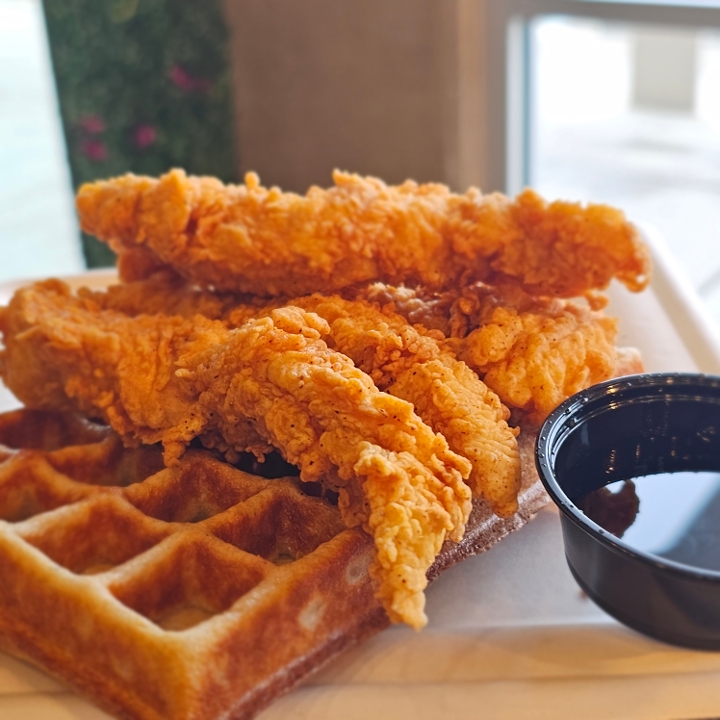 Chicken and Waffles.