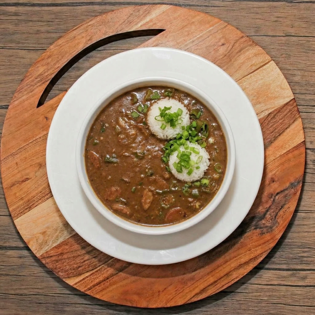 Gumbo Chicken and Sausage.