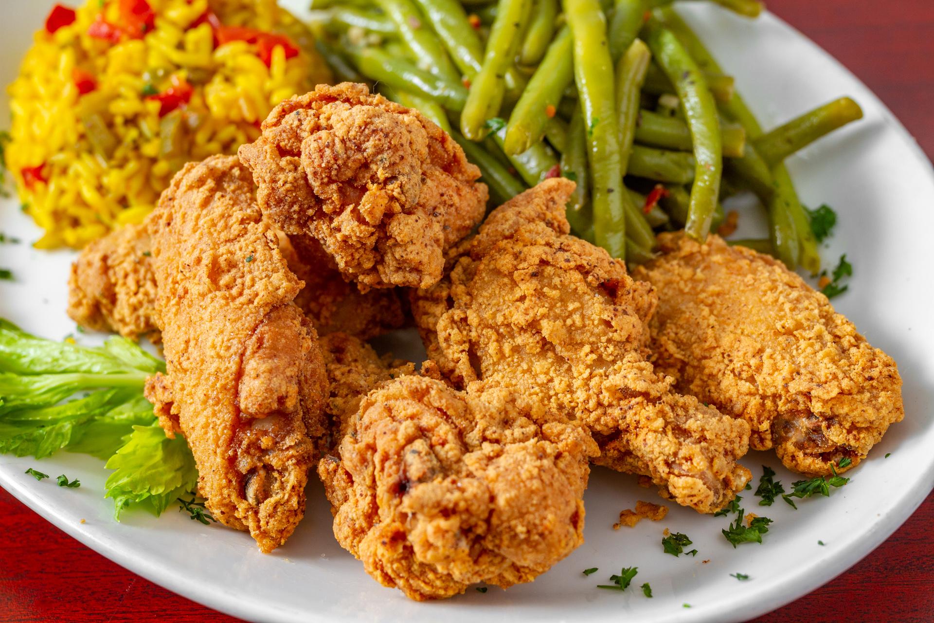 Southern Fried Chicken Platter.