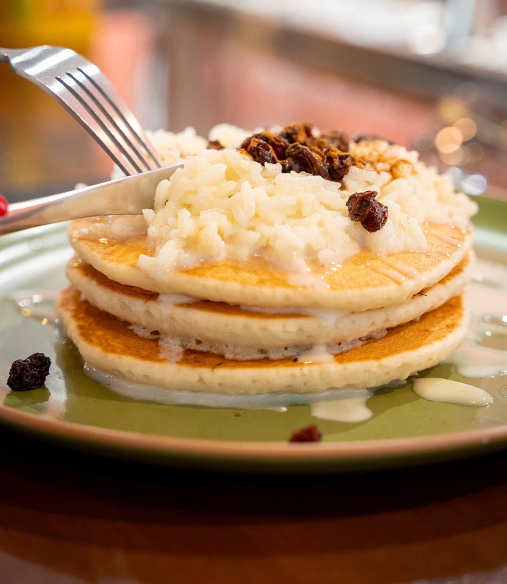ARROZ CON LECHE PANCAKES.