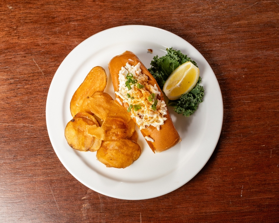 Connecticut Crab Roll Combo.