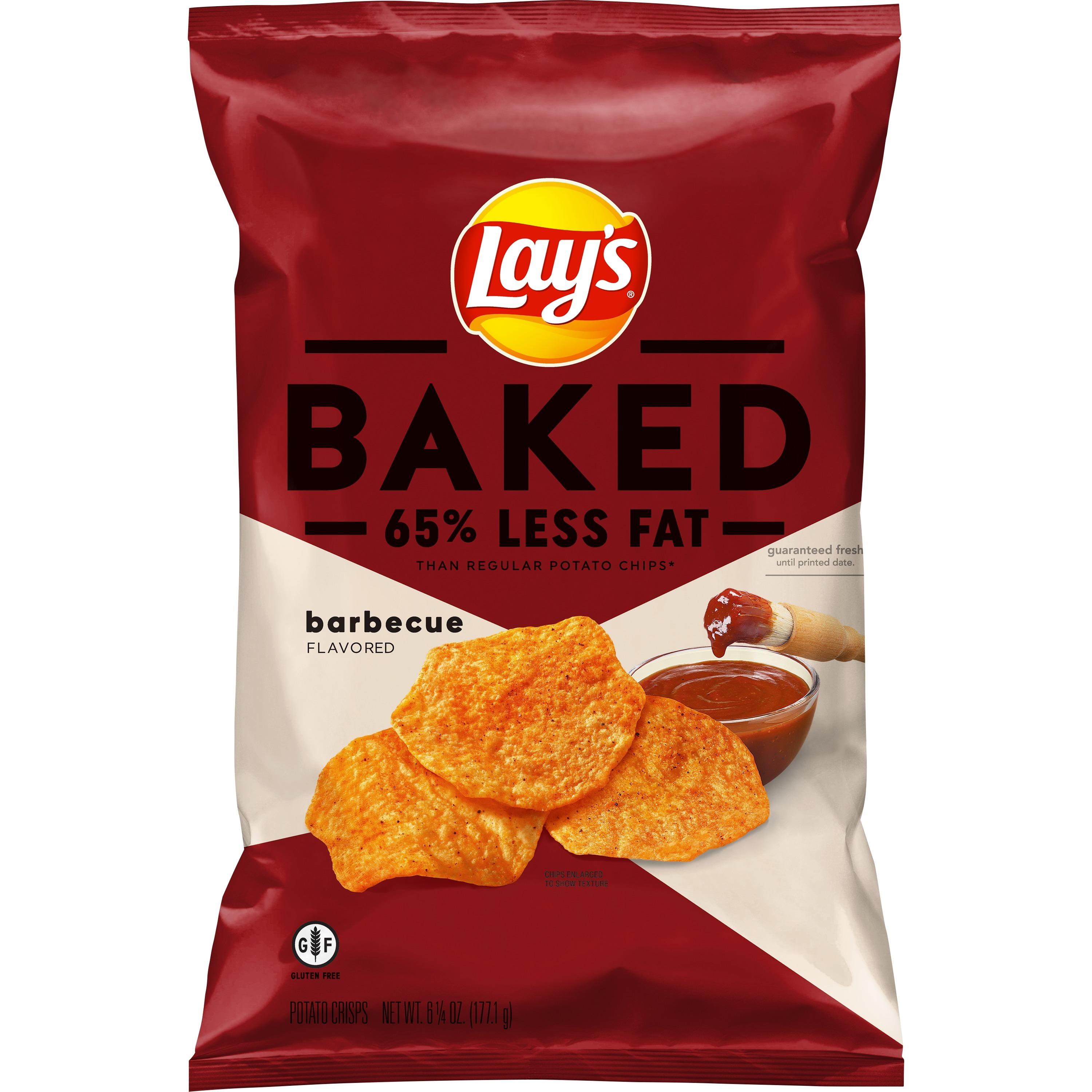 Lay's 6.25 Oz Baked BBQ Chips.