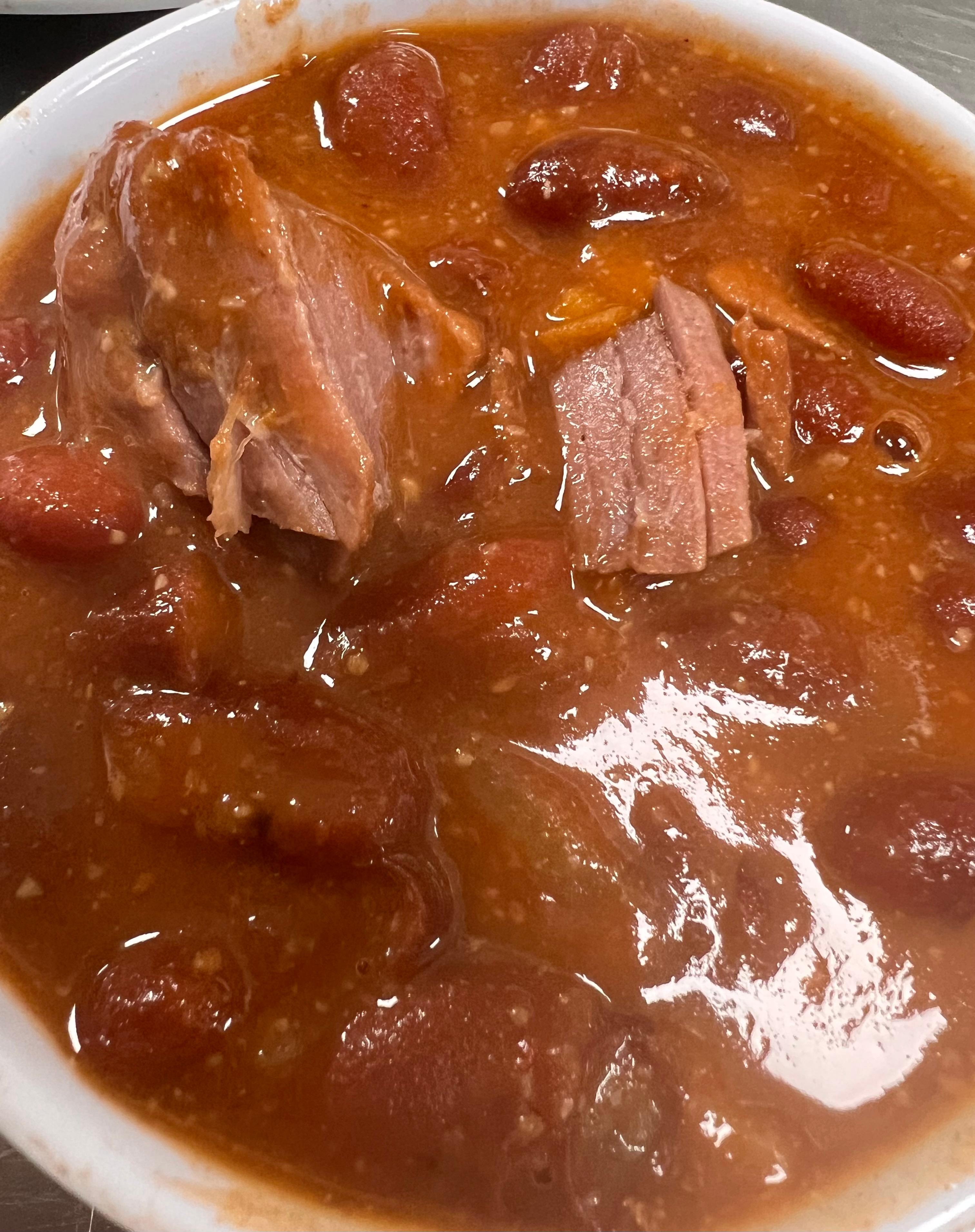 RED BEANS.