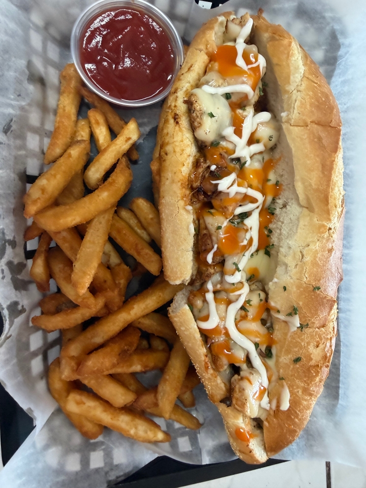 Buffalo Chicken Sub.