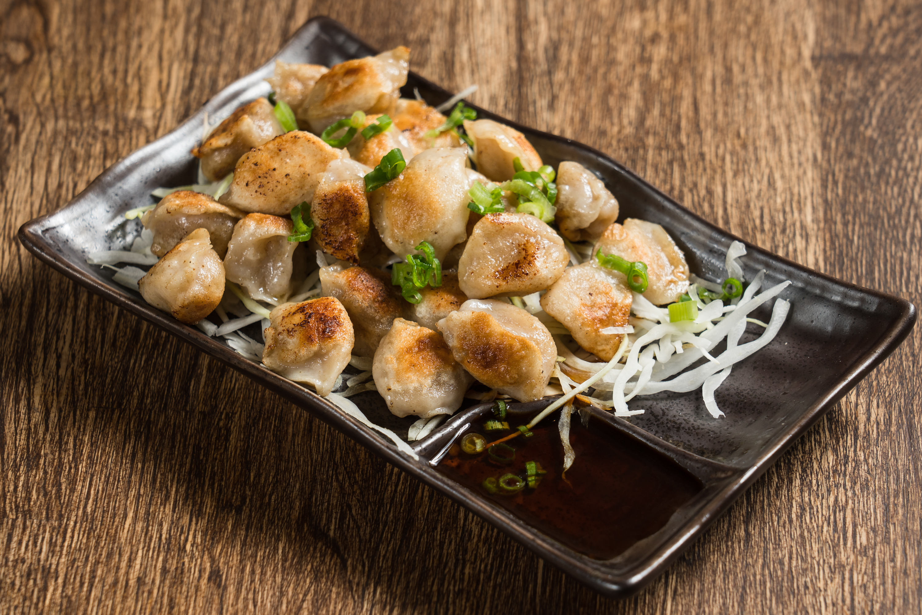 Chicken - Fried Mini Dumplings.