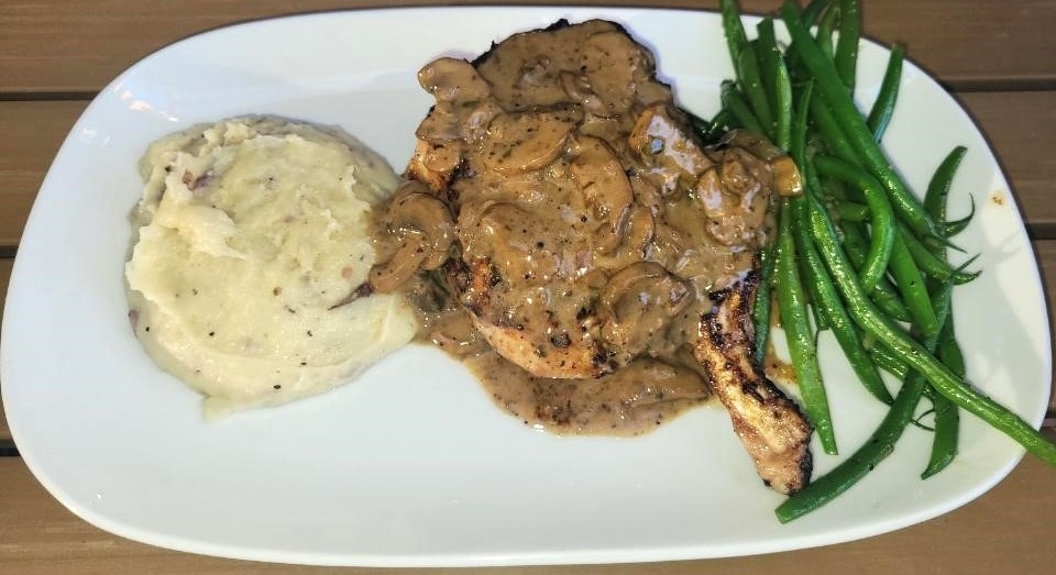 Pork Chop Marsala.