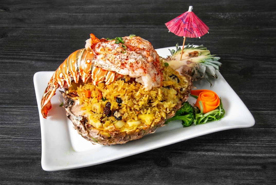 Ren's lobster fried rice.