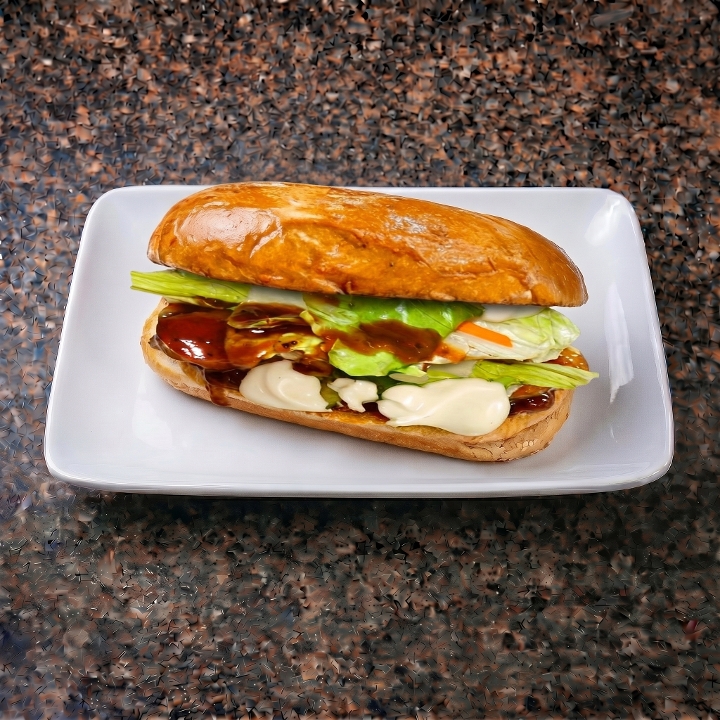 Jerk Fish Sandwich.