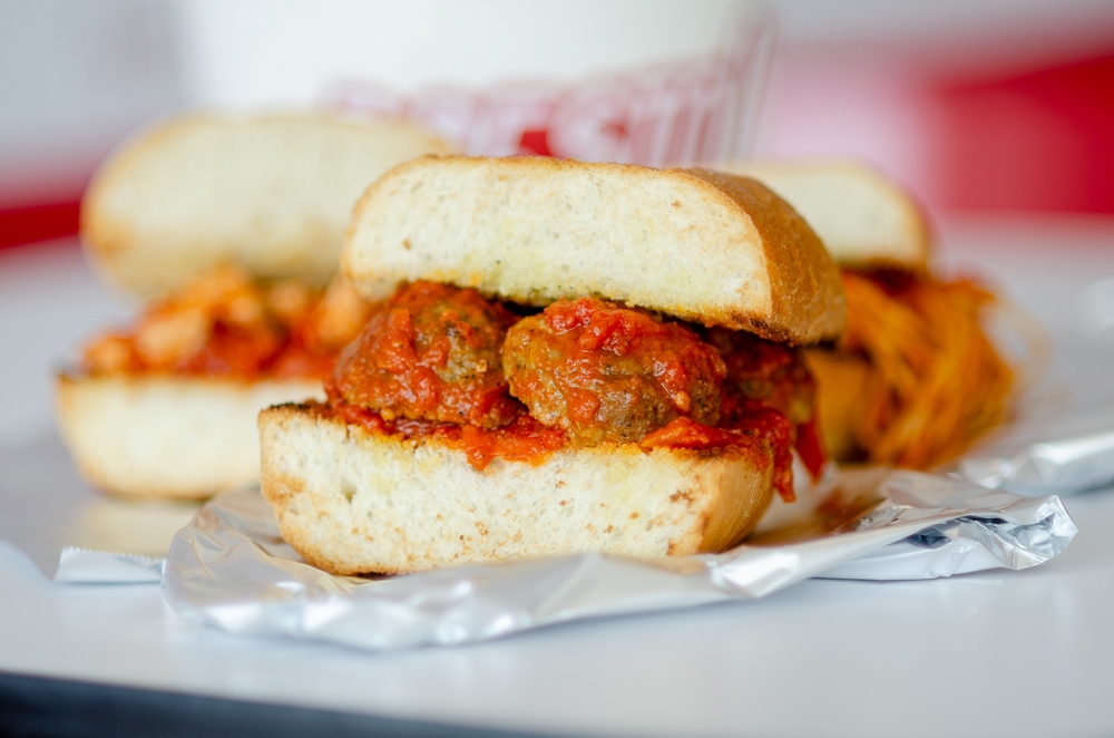 Italian Meatball Sammie.