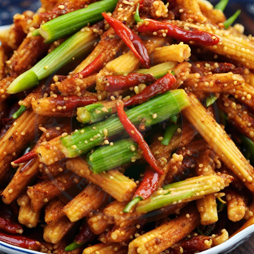 Chilli Baby Corn.