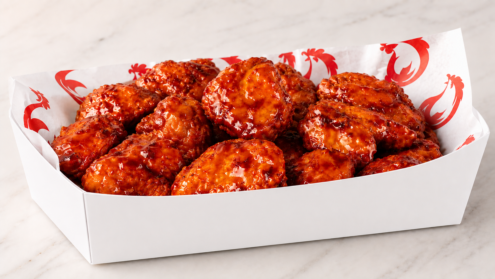 10 Pieces Boneless Wings.