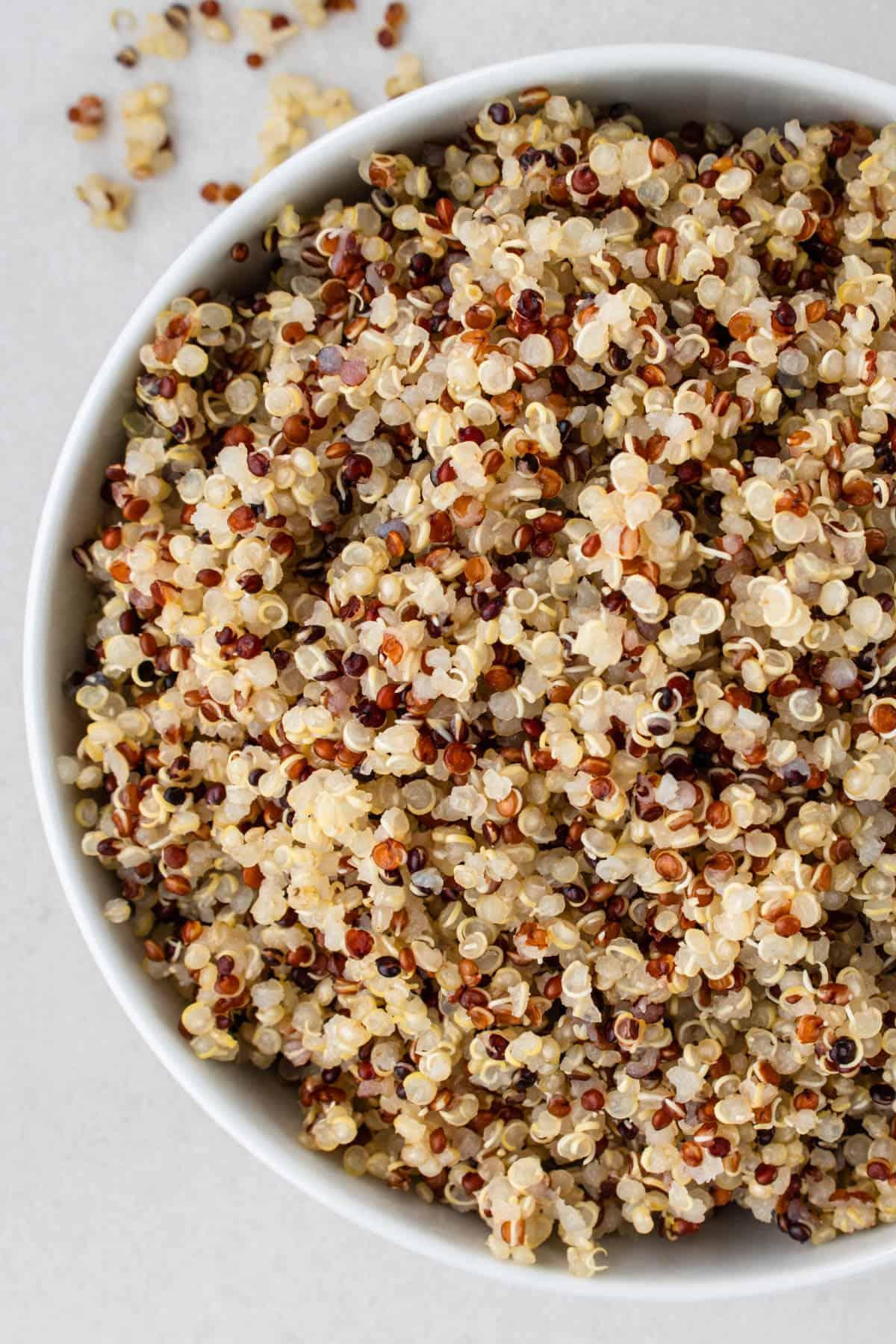 8oz Quinoa.