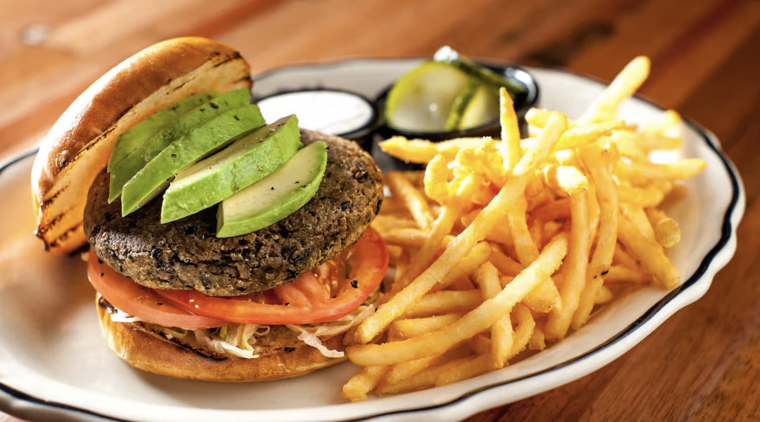 Black Bean Burger.