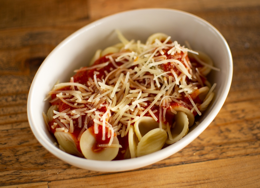 Kids Marinara Pasta.