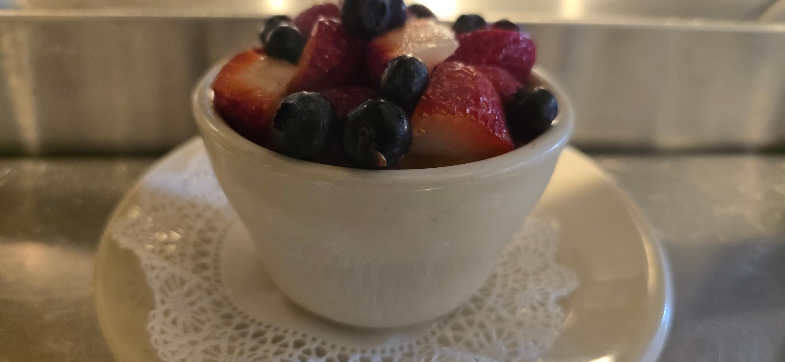 Fresh Seasonal Fruit.