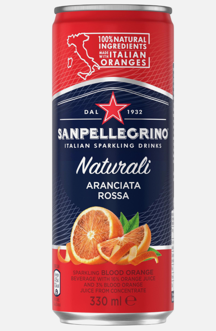 San pellegrino blood orange.