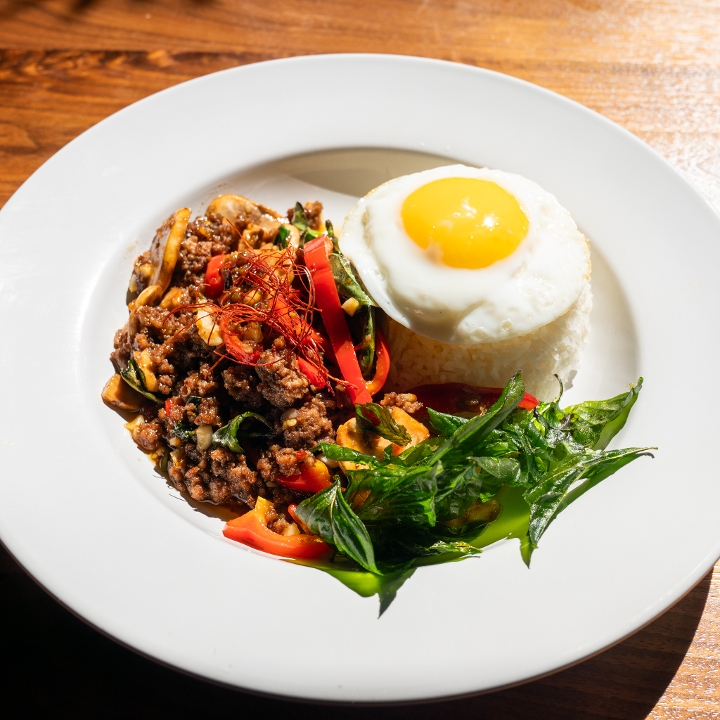 THAI CRISPY BASIL.