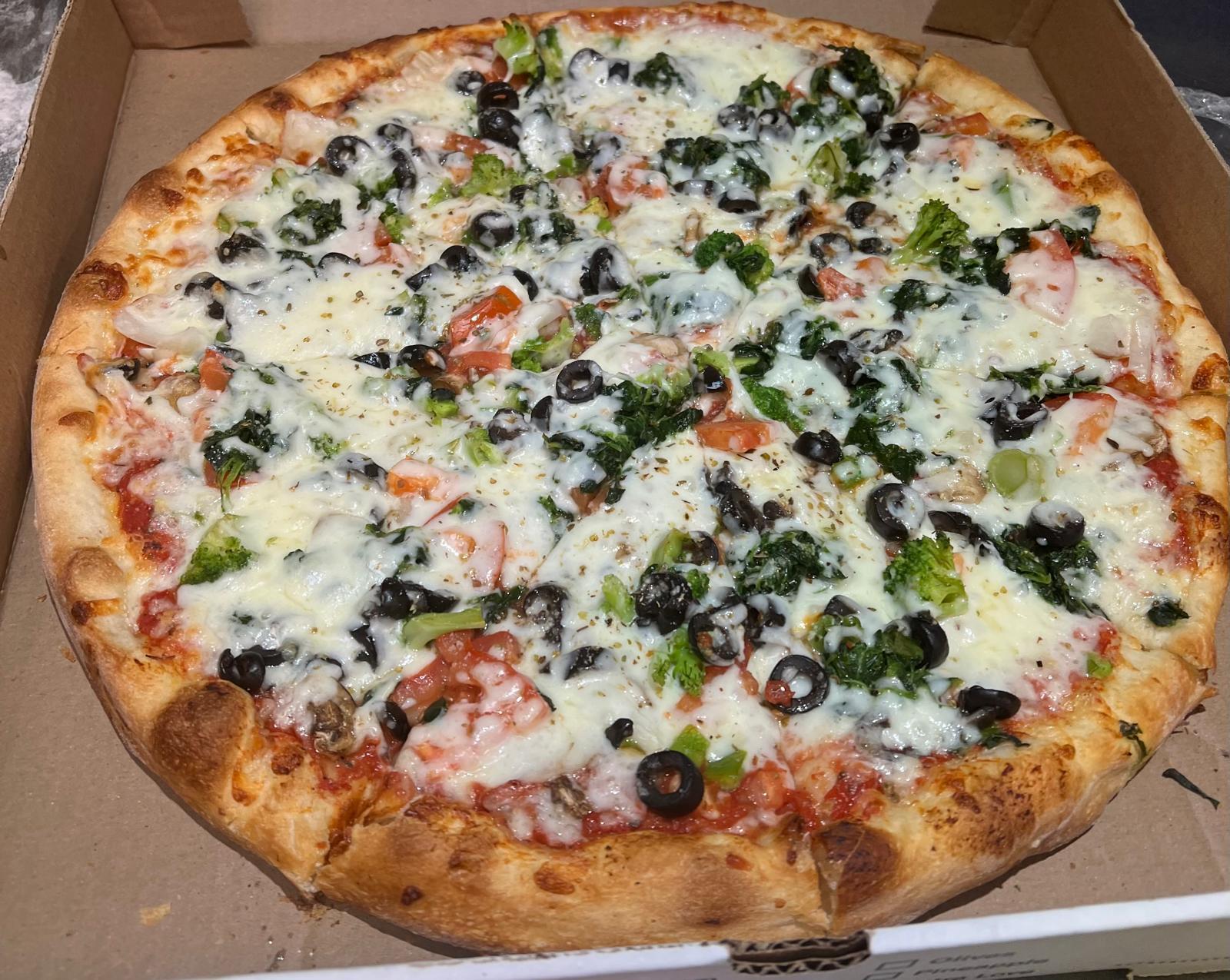 Large 3. Vegetarian.