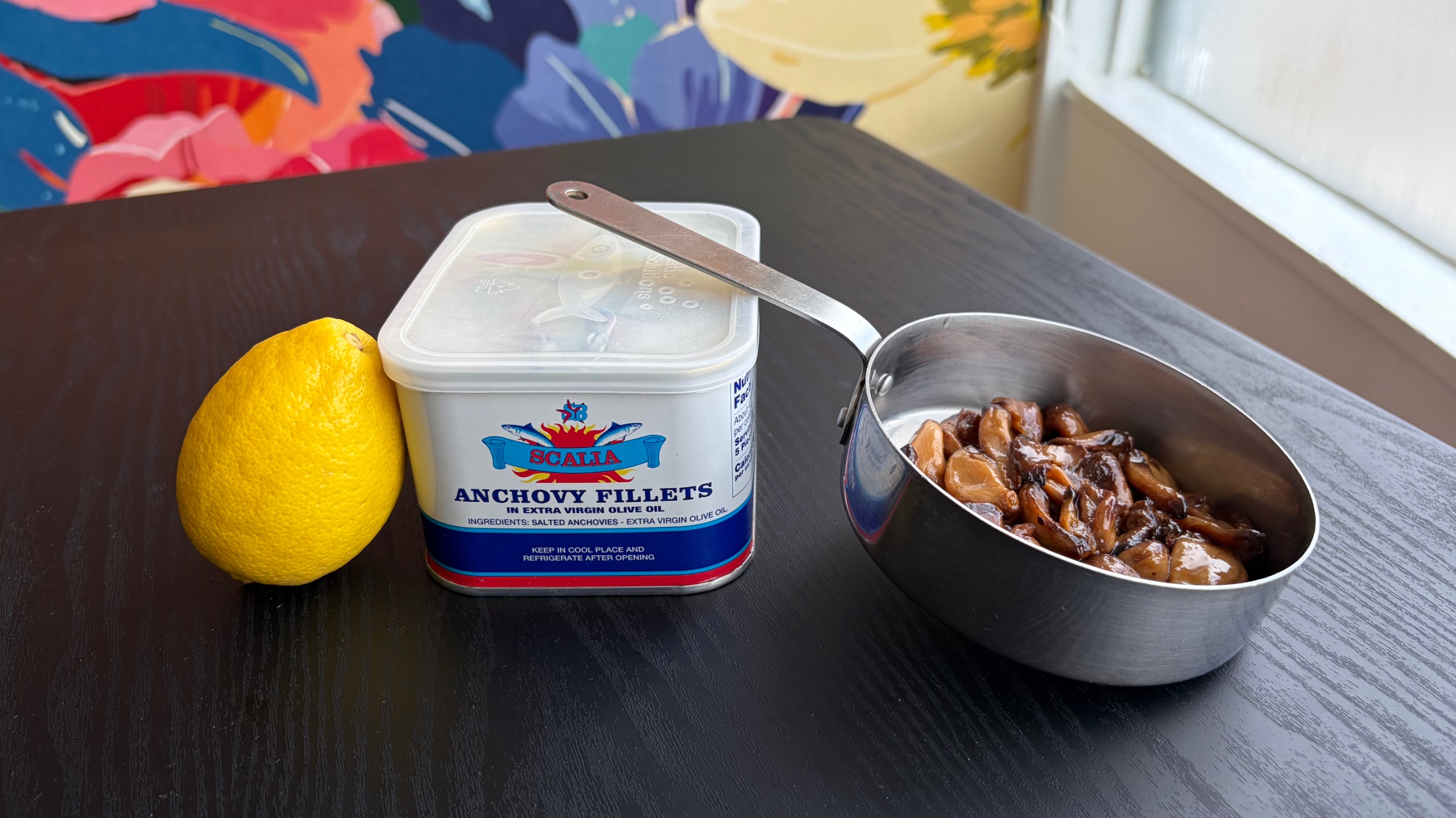 Side Lemon Anchovy Relish.