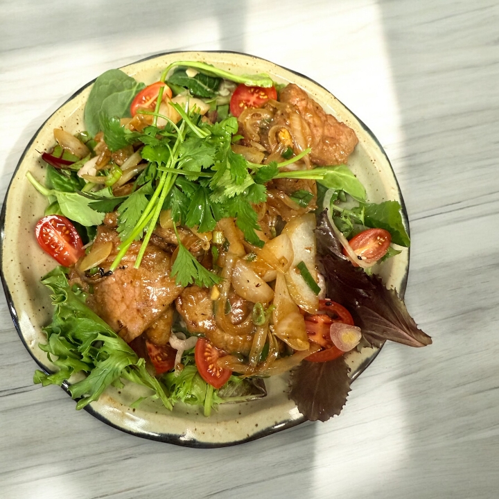 Wok Tossed Beef Delight.