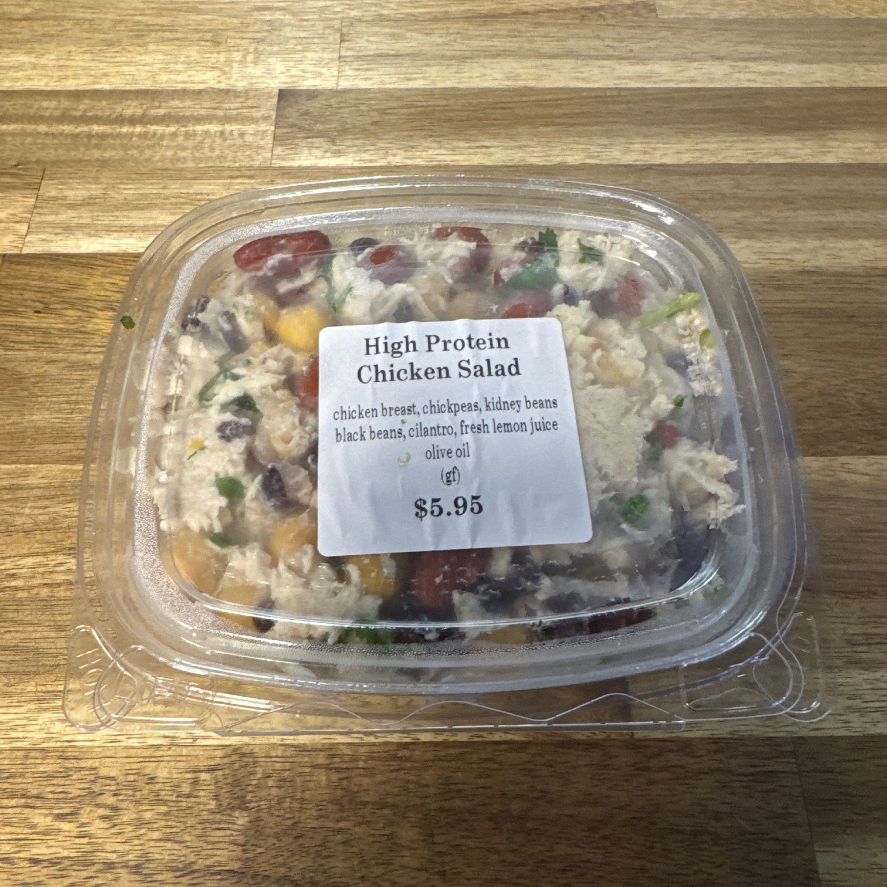 High Protein Chicken Salad (GF).