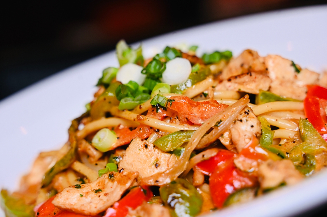 Spicy Chicken Pasta.