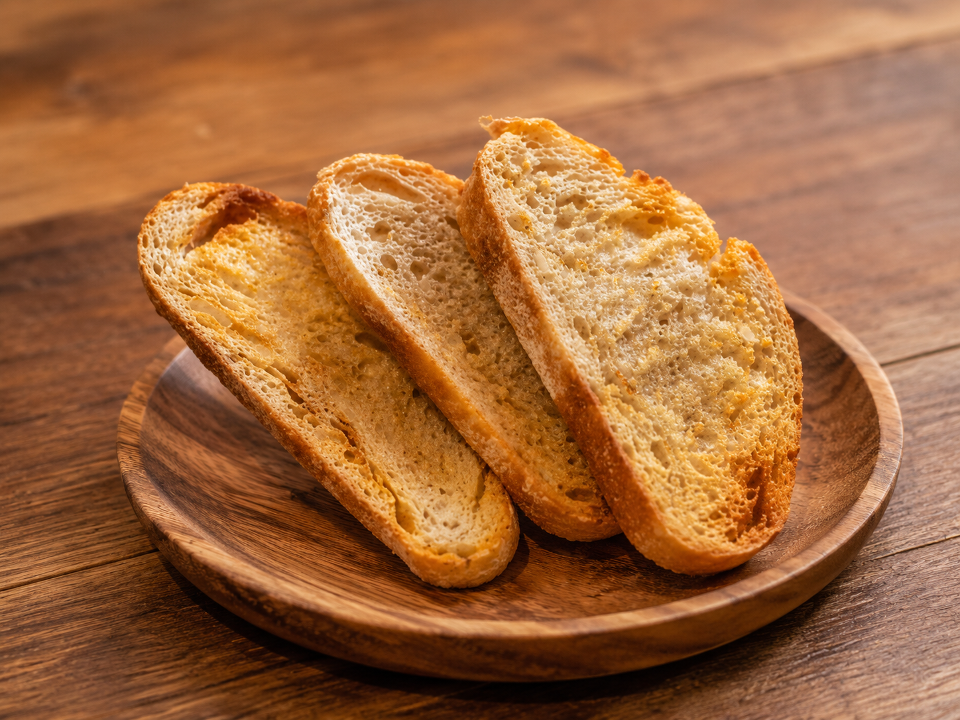 Toasted Sourdough.