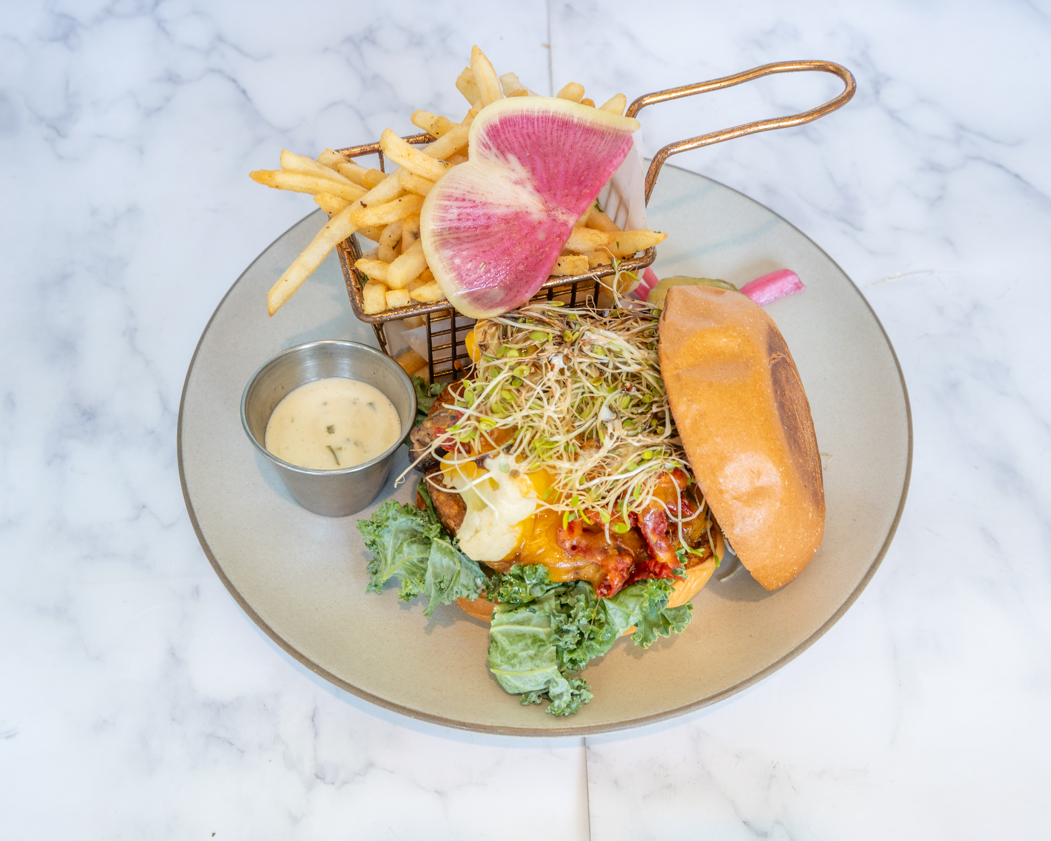 Veggie Burger.