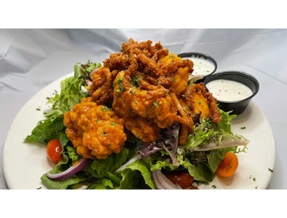 Buffalo Wing Salad.